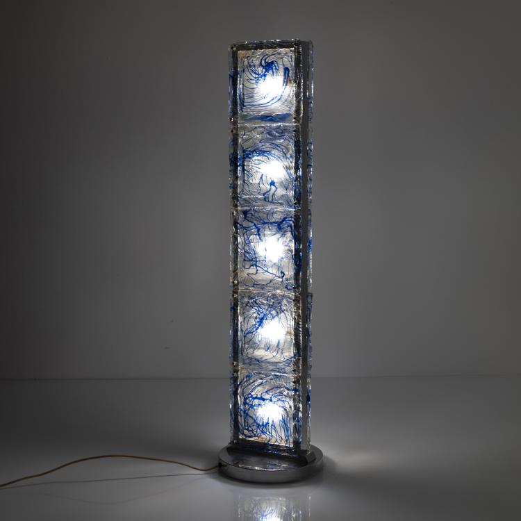 Hauptbild zu Objekt, Floor lamp, c. 1965, Angelo Brotto, Esperia, Poggibonsi (zugeschrieben), 146B 297