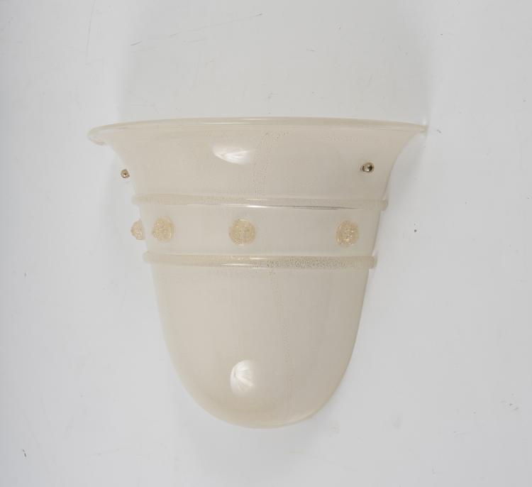 Bild 1 zu Objekt, Zwei Wandleuchten, 1970/80er Jahre, Barovier & Toso, Murano, 146B 355