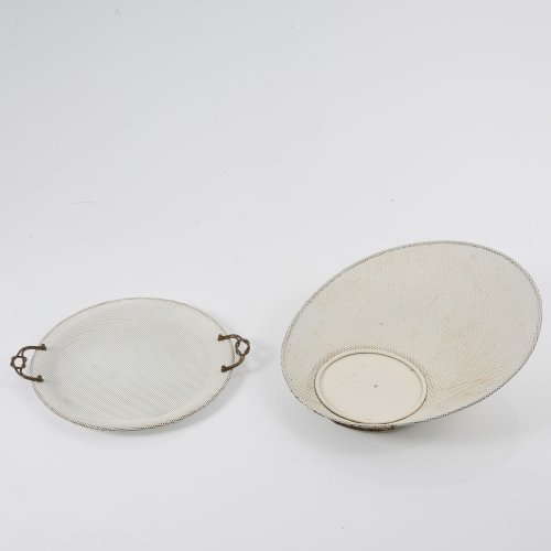 Bowl and tray, 1950s