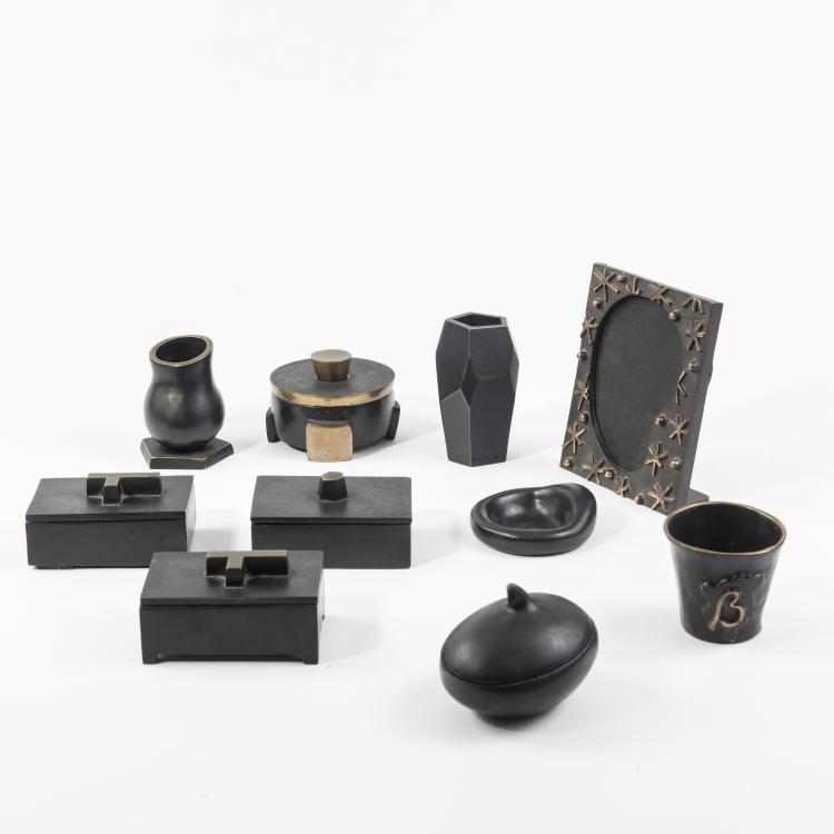 Hauptbild zu Objekt, Table set, 1994-2001, Elizabeth Garouste,Mattia Bonetti, Hubert Blome GmbH, Sundern-Stockum, 146C 675