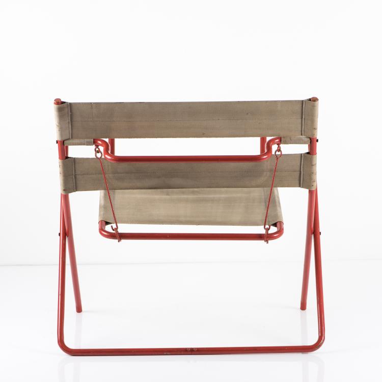 Bild 3 zu Objekt, Folding chair 'B 4', c. 1928, Marcel Breuer, Standard-M&ouml;bel, Berlin; Thonet, Frankenberg, 145A 27
