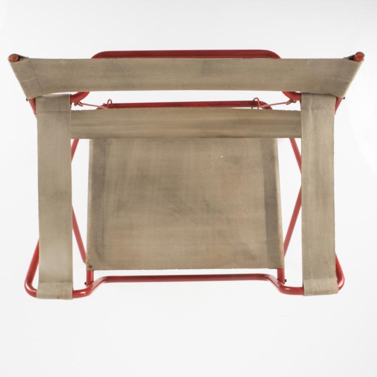 Bild 4 zu Objekt, Folding chair 'B 4', c. 1928, Marcel Breuer, Standard-M&ouml;bel, Berlin; Thonet, Frankenberg, 145A 27