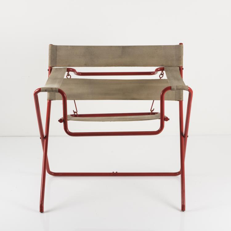 Bild 29 zu Objekt, Folding chair 'B 4', c. 1928, Marcel Breuer, Standard-M&ouml;bel, Berlin; Thonet, Frankenberg, 145A 27