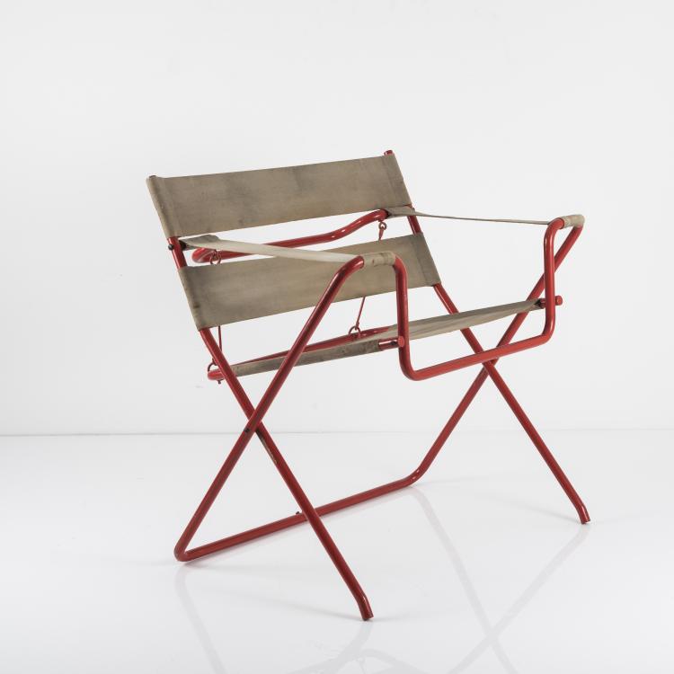 Bild 30 zu Objekt, Folding chair 'B 4', c. 1928, Marcel Breuer, Standard-M&ouml;bel, Berlin; Thonet, Frankenberg, 145A 27