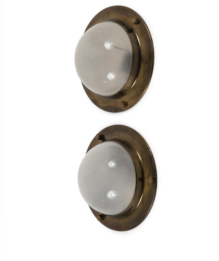 Hauptbild zu Objekt, Two wall lamps 'LSP-6', Azucena, Mailand, 145B 394