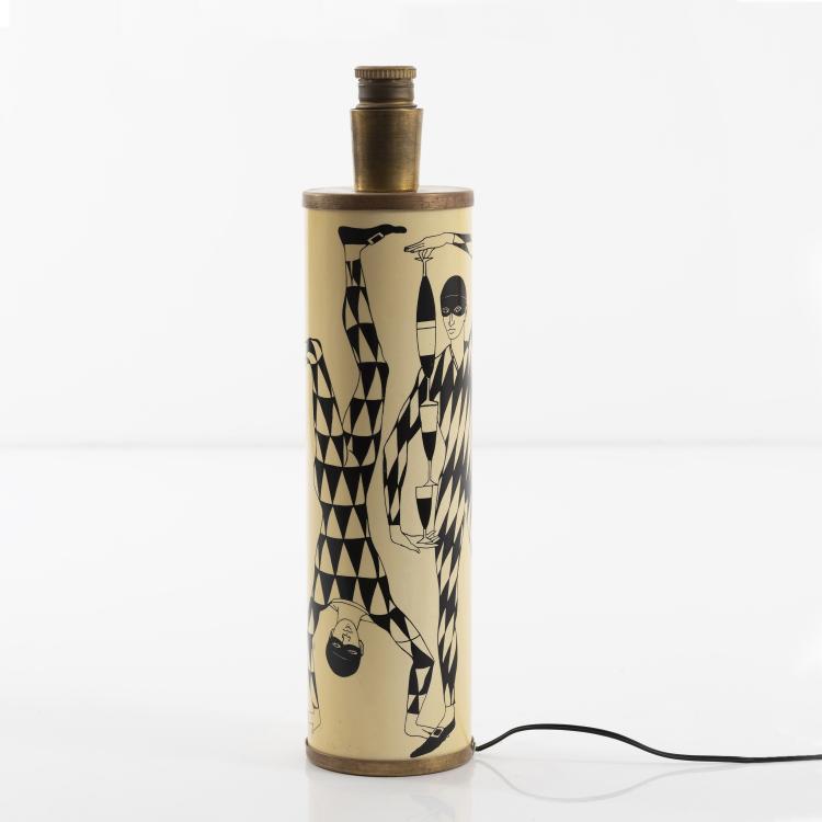 Hauptbild zu Objekt, Tischleuchte 'Acrobati', 1950er Jahre, Fornasetti, Mailand, 146B 253