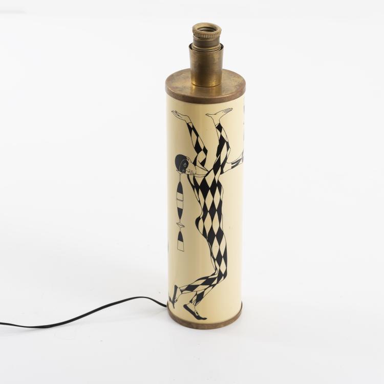 Bild 1 zu Objekt, Tischleuchte 'Acrobati', 1950er Jahre, Fornasetti, Mailand, 146B 253
