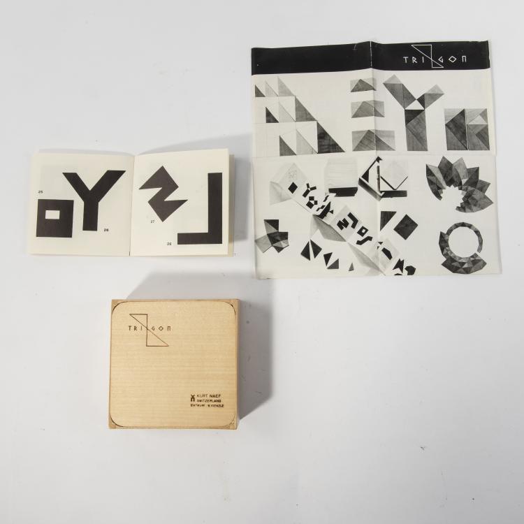 Hauptbild zu Objekt, 'Trigon' game, 1951, Naef, Kurt, Zeiningen, 146C 510