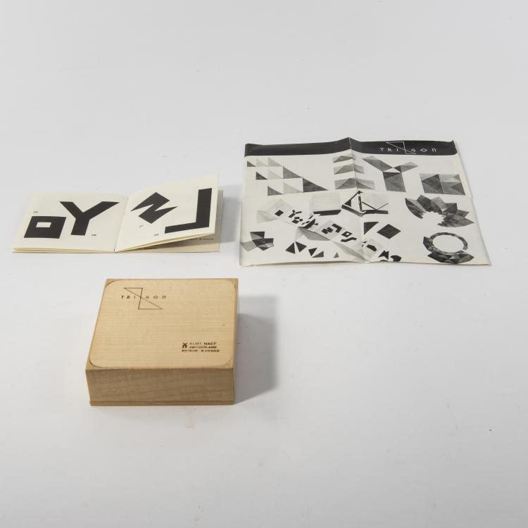 Bild 1 zu Objekt, 'Trigon' game, 1951, Naef, Kurt, Zeiningen, 146C 510