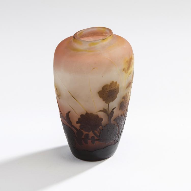 Hauptbild zu Objekt, Vase 'Renoncules', 1908-14, Gall&eacute;, Etablissements, Nancy, 147B 207