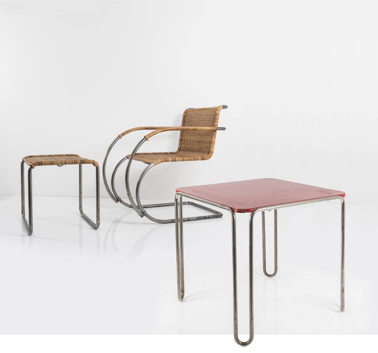 Bild 2 zu Objekt, 'B 10' table, 1927, Thonet, Frankenberg, 145A 32