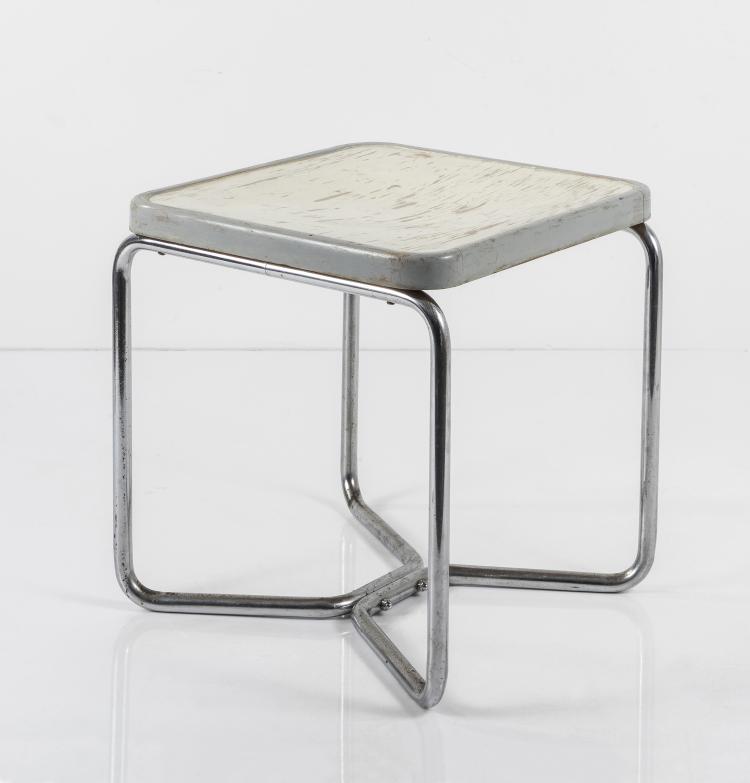 Bild 1 zu Objekt, Stool 'B 56', c. 1930, Thonet, Frankenberg, 145A 82