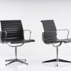 6 'Aluminium group' chairs, 1958