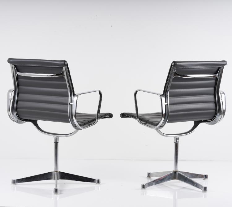 Bild 2 zu Objekt, 6 'Aluminium group' chairs, 1958, Vitra Design, Weil am Rhein; Miller, Herman, Zeeland, 146C 525