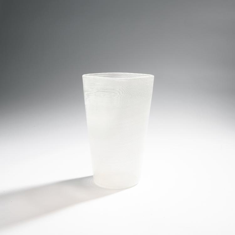 Hauptbild zu Objekt, 'Mezza filigrana' vase, c. 1935, Venini & C., Murano, 146D 713