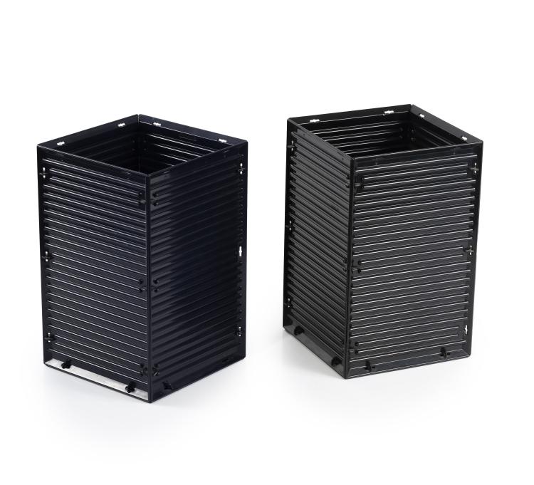 Hauptbild zu Objekt, Zwei Papierk&ouml;rbe 'Synthesis 45', 1973, Olivetti, Ivrea, 146B 367