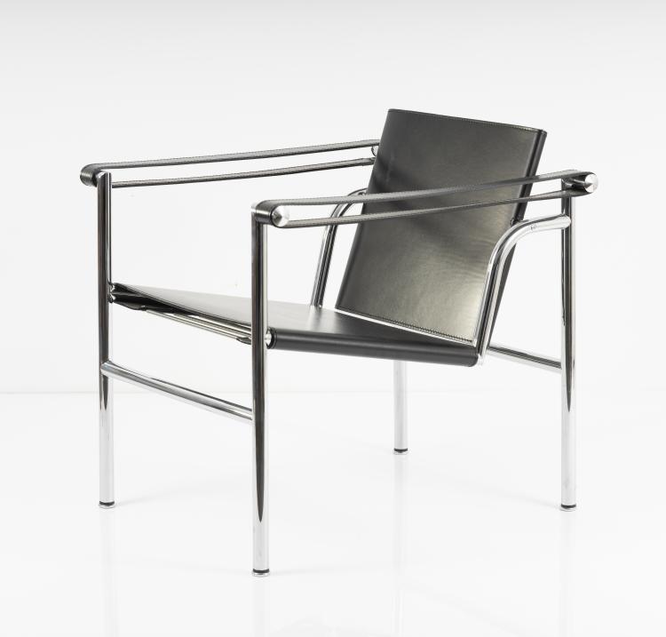 Hauptbild zu Objekt, 'LC 1' chair, Cassina, Mailand, 146C 418