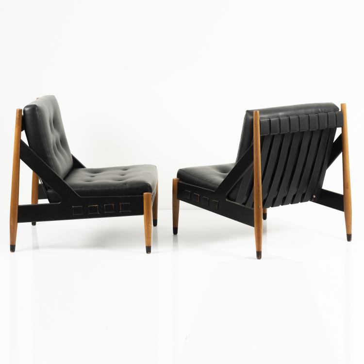 Bild 1 zu Objekt, Zwei Sessel 'SE 12', 1969, Wilde & Spieth, Esslingen, 146C 617