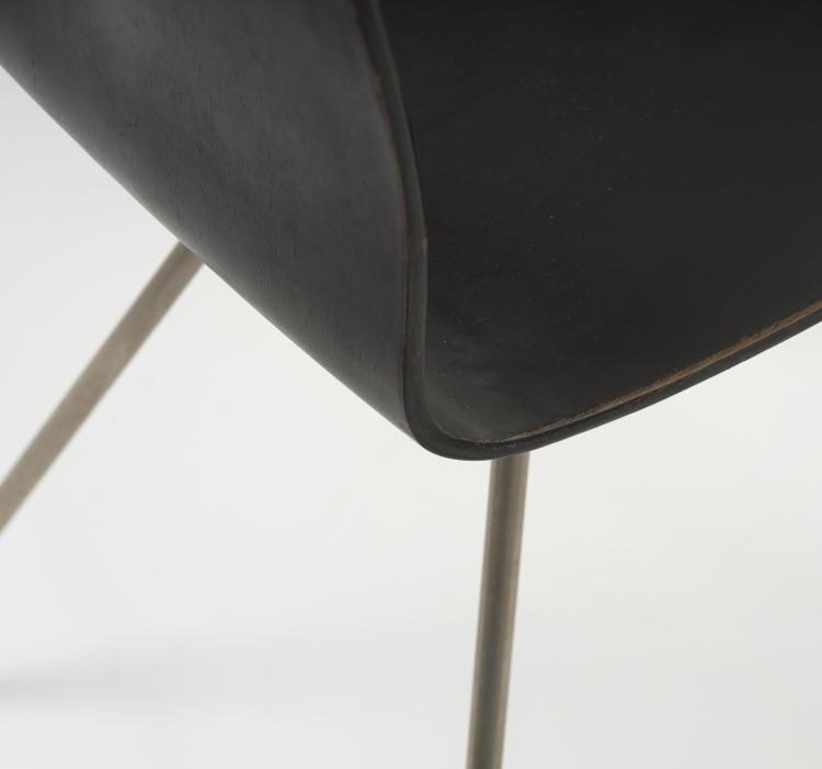 Bild 3 zu Objekt, Two '3102' - 'Tongue' chairs, 1955, Hansen Fritz, Aller&oslash;d, 146C 533