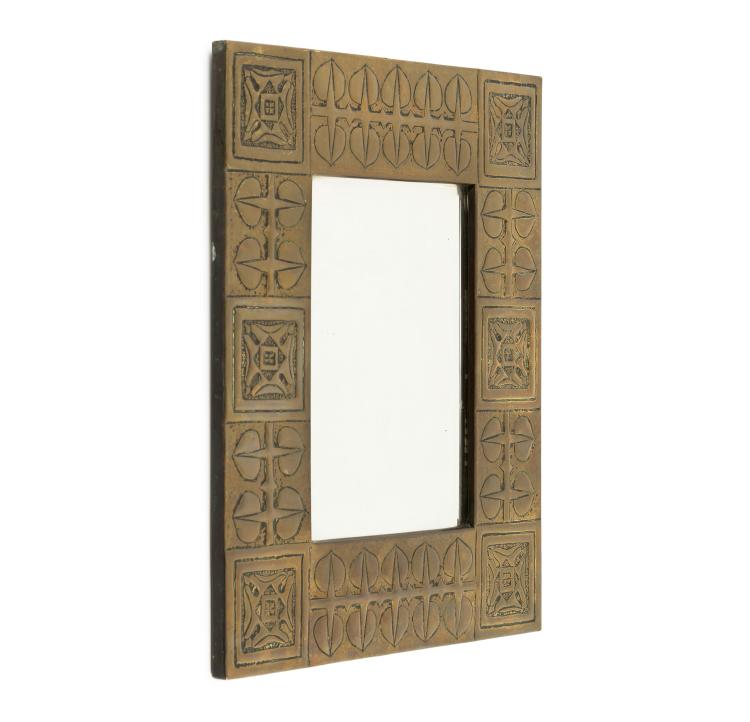 Hauptbild zu Objekt, 'Arts and Crafts' Wandspiegel, um 1900, Schottland, 147B 455