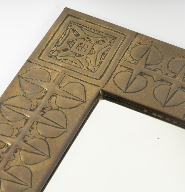 Bild 3 zu Objekt, 'Arts and Crafts' Wandspiegel, um 1900, Schottland, 147B 455