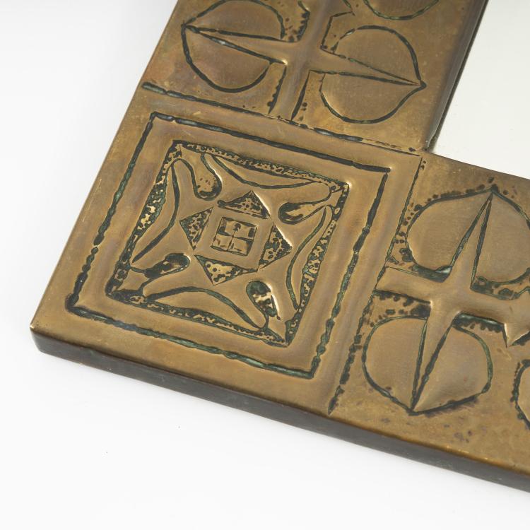 Bild 4 zu Objekt, 'Arts and Crafts' Wandspiegel, um 1900, Schottland, 147B 455