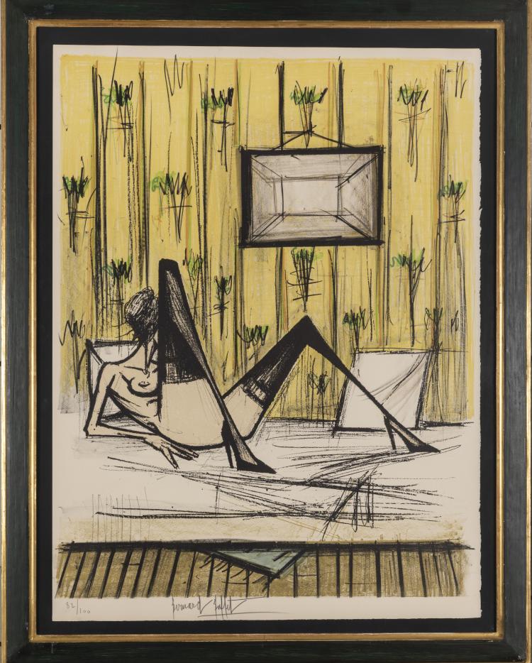 Hauptbild zu Objekt, 'Jeu de dames', 1970, Bernard Buffet, Verlegt von Andr&eacute; Sauret, 151C 618