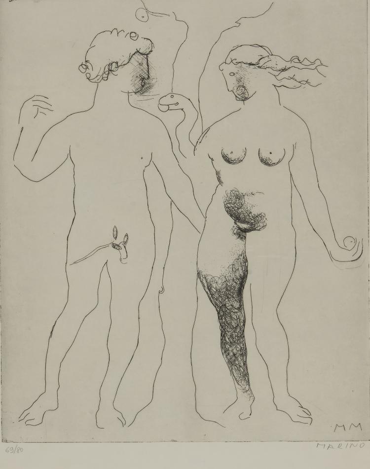 Hauptbild zu Objekt, 'Hommage &agrave; D&uuml;rer', 1971, 146E 950