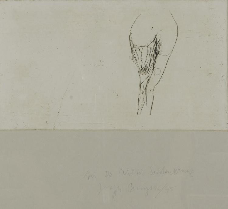 Hauptbild zu Objekt, 'Frauentorso' Blatt 8 aus 'Tr&auml;nen', 1985, 146E 907