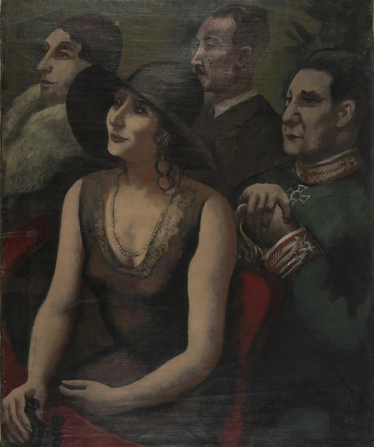 Hauptbild zu Objekt, 'Italienische Theaterloge', 1931 , 146E 930