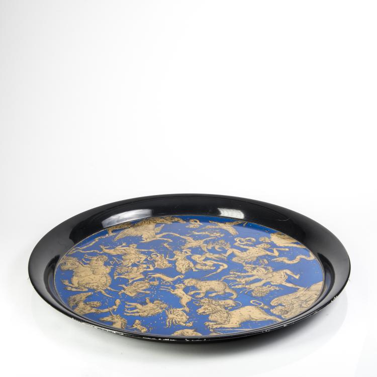 Bild 1 zu Objekt, 'Emisfero occidentale' tray, 1950/60s, Piero Fornasetti, Fornasetti, Mailand, 146B 235
