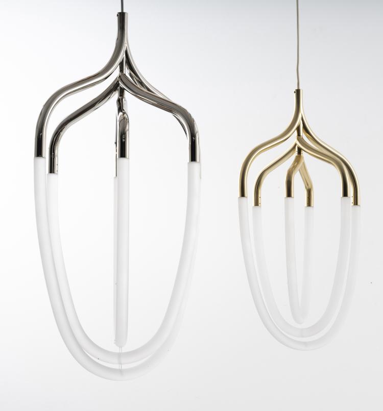 Bild 1 zu Objekt, Three 'Hadron' ceiling lights, 2014, Bodo Sperlein Studio, London, 146C 684