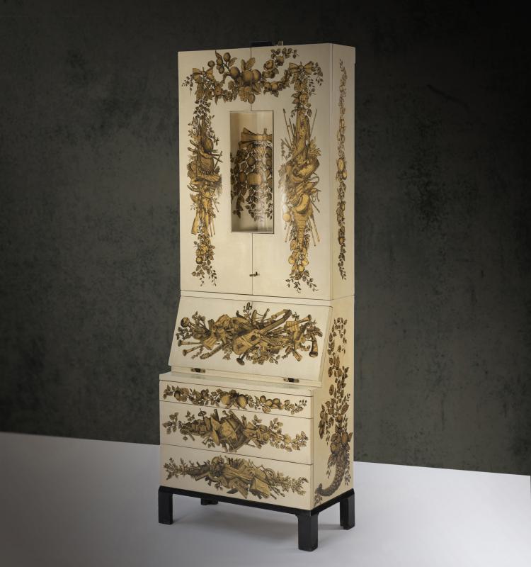 Bild 3 zu Objekt, Sekret&auml;rschrank 'Panoplie', um 1955, Piero Fornasetti,Gio Ponti, Fornasetti, Mailand, 146B 256