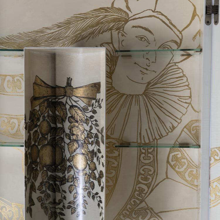 Bild 6 zu Objekt, Sekret&auml;rschrank 'Panoplie', um 1955, Piero Fornasetti,Gio Ponti, Fornasetti, Mailand, 146B 256