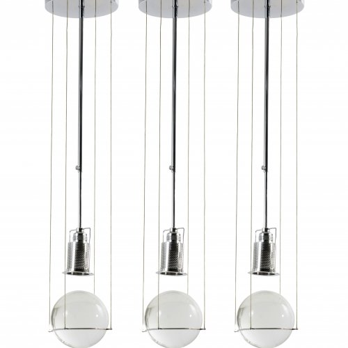 Three pendant lights, 1981