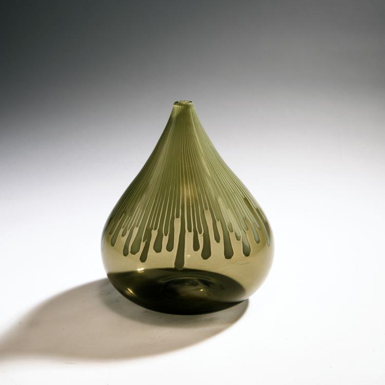 Bild 1 zu Objekt, 'A cannette' vase, 1963, Venini & C., Murano, 146D 761