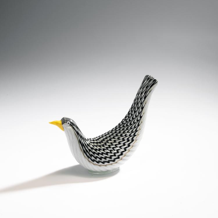 Hauptbild zu Objekt, 'Mezza filigrana' vase, 1952, Toso, Aureliano, Murano, 146D 872