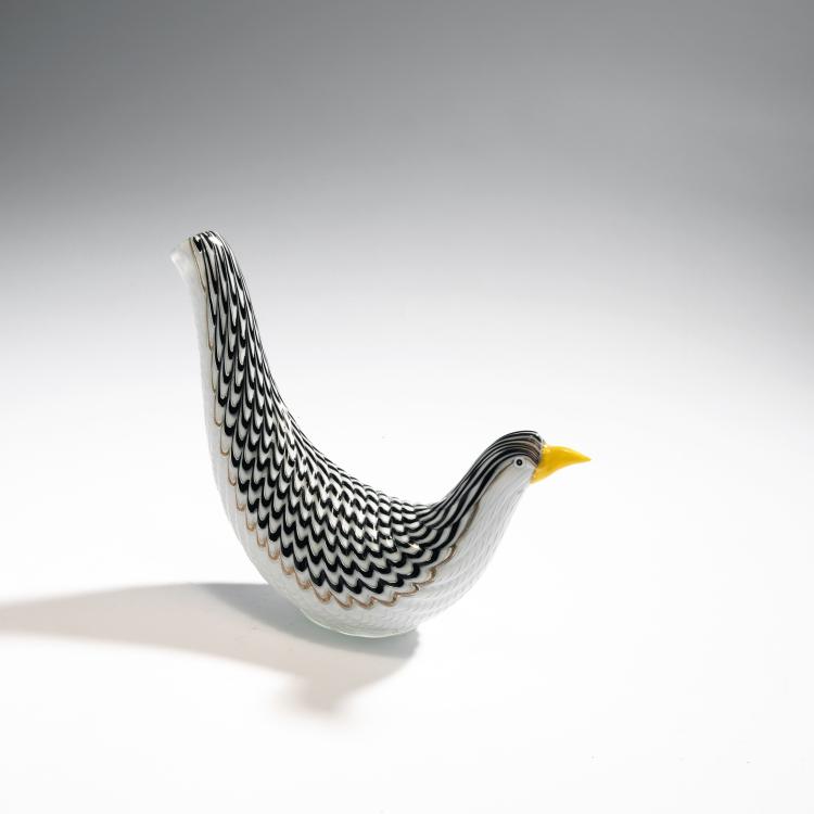 Bild 1 zu Objekt, 'Mezza filigrana' vase, 1952, Toso, Aureliano, Murano, 146D 872