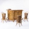 Bar counter with stools, c.1955