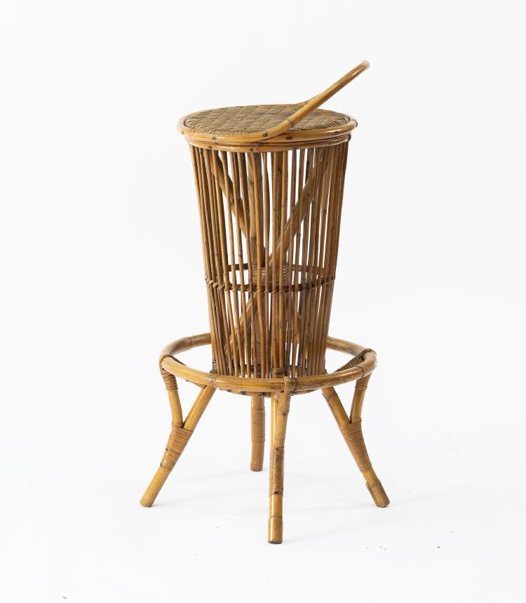 Bild 8 zu Objekt, Bar mit drei Barhockern, um 1955, Bonacina, Vittorio, Como (zugeschrieben), 146B 227