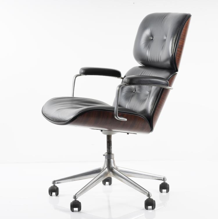 Bild 7 zu Objekt, B&uuml;rodrehstuhl auf Rollen, um 1965, MIM - Mobili Italiani Moderni, Rom, 146B 285