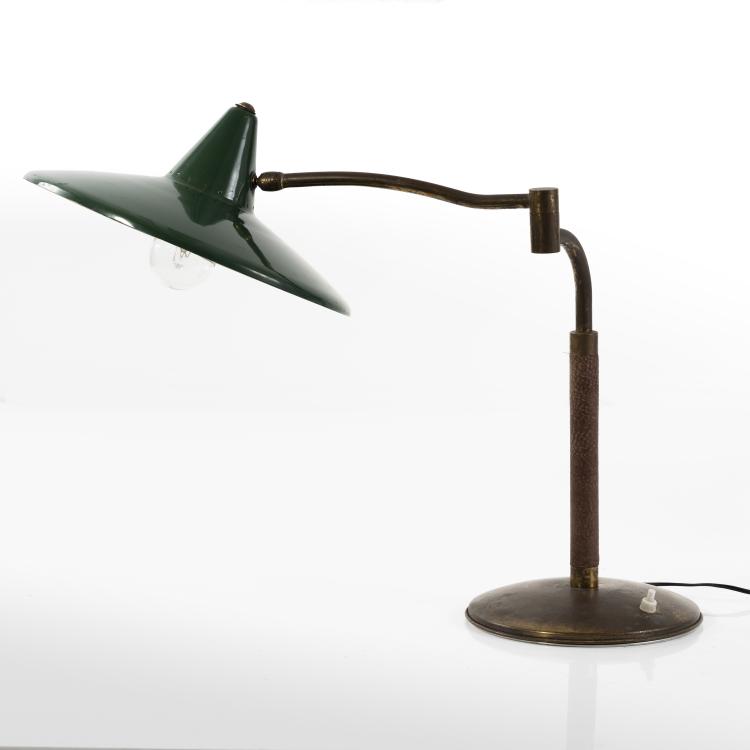 Hauptbild zu Objekt, Tischleuchte, 1950er Jahre, Italien, 146B 221