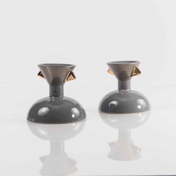 Bild 1 zu Objekt, Two 'D Nefertiti' egg cups, 1981, Memphis, Mailand, 146A 126