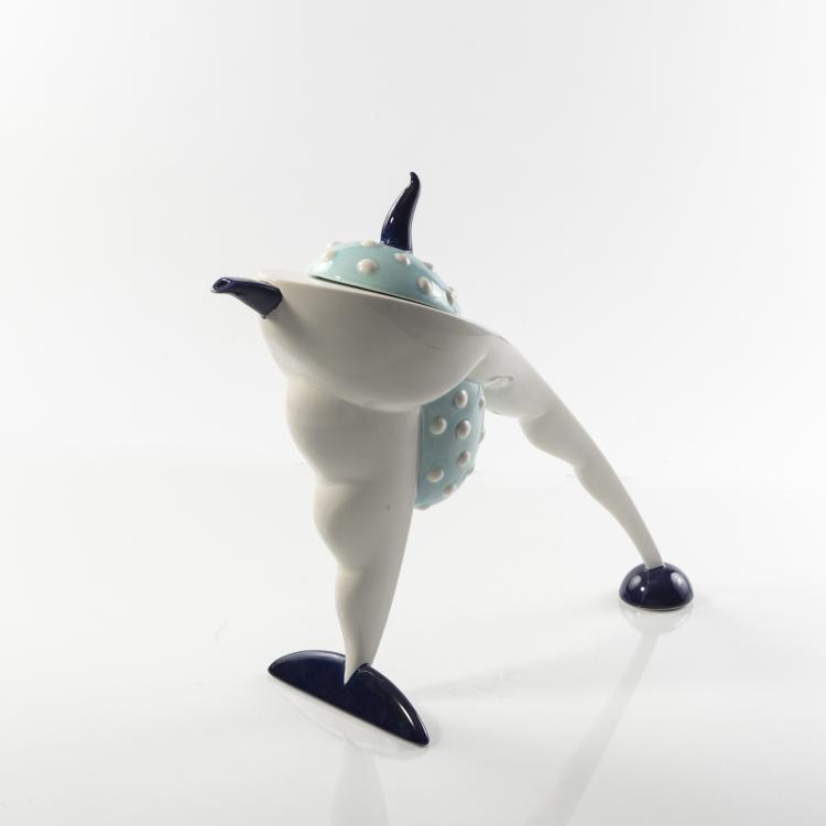 Bild 1 zu Objekt, 'Atlantide.Tikal' teapot, 1988-91, Anthologie Quartett, Bad Essen, 146A 141