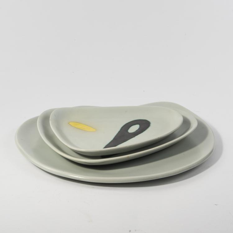 Bild 1 zu Objekt, Three platters, 1960s, Orla, 146C 584