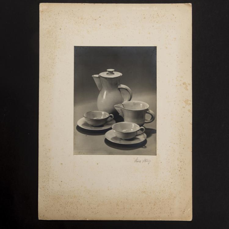 Hauptbild zu Objekt, Fotografie: Kaffeeservice O. Lindig, 1933, 146C 436