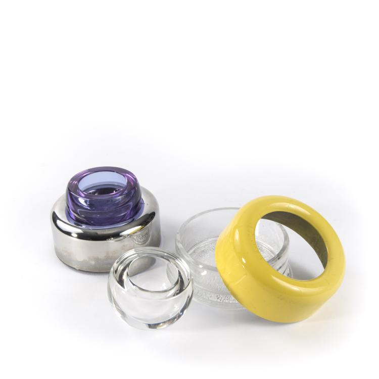 Hauptbild zu Objekt, Zwei Aschenbecher / Pfeifenhalter 'Biglia', 1968, Arnolfo di Cambio, Colle Val d'Elsa, Siena, 146B 307