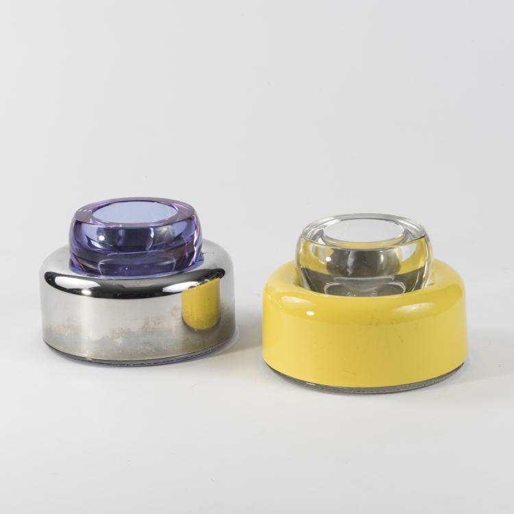 Bild 3 zu Objekt, Zwei Aschenbecher / Pfeifenhalter 'Biglia', 1968, Arnolfo di Cambio, Colle Val d'Elsa, Siena, 146B 307