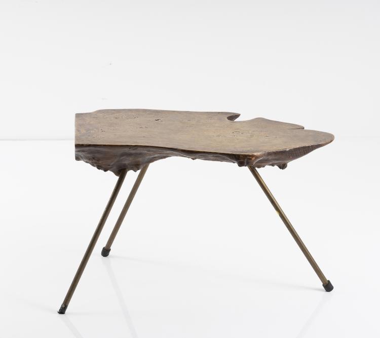 Bild 2 zu Objekt, 'Tree trunk' table, c. 1955, Werkst&auml;tte Carl Aub&ouml;ck, Wien, 146C 532