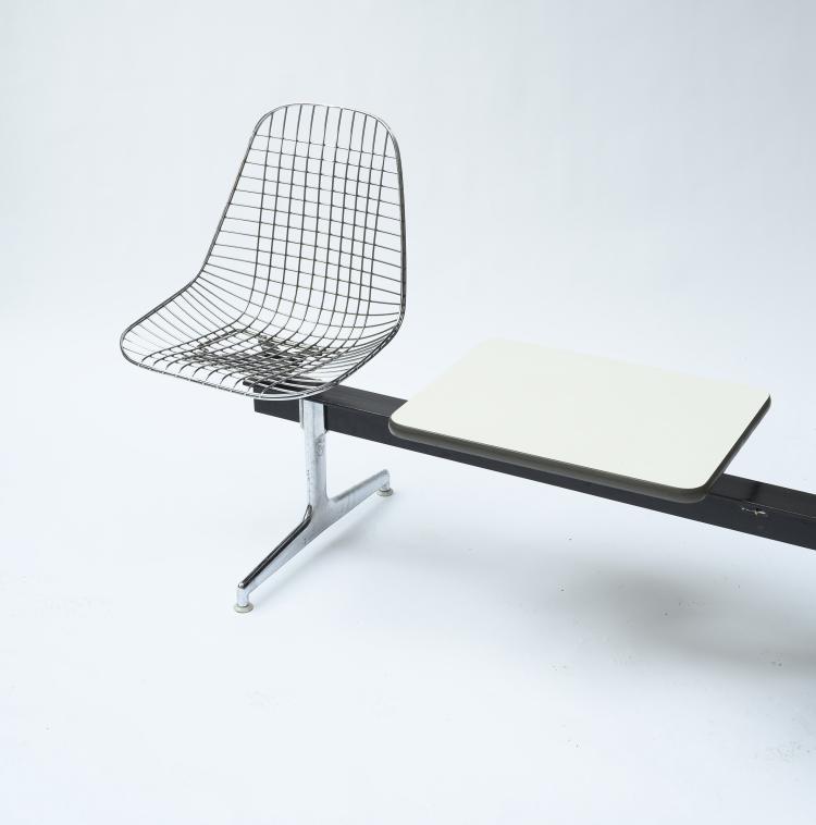 Bild 3 zu Objekt, 'Tandem Shell Seating', 1950s, Vitra Design, Weil am Rhein, 146C 601